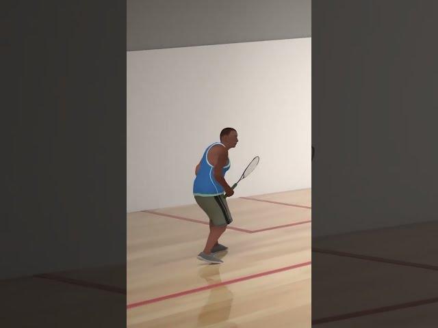 Quantum Tunneling Explained Playing Squash #shorts