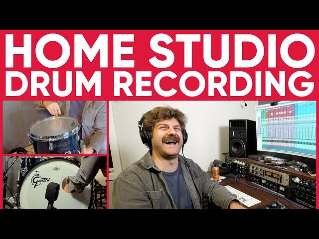 Masterclass: Home Studio Drum Recording, Tuning, & Mixing by Jake Reed (Trailer)