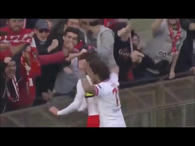 Francesco Nicastro Amazing spinning back heel goal Perugia vs Ternana