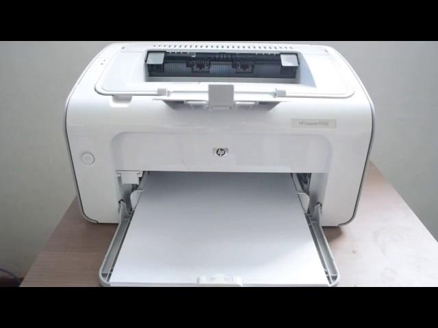 HP LaserJet P1102 Review Print