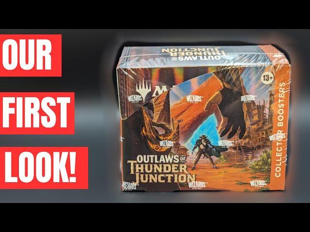Outlaws of Thunder Junction Collector Box Opening Video #MTG #MTGOTJ Ships 4/12