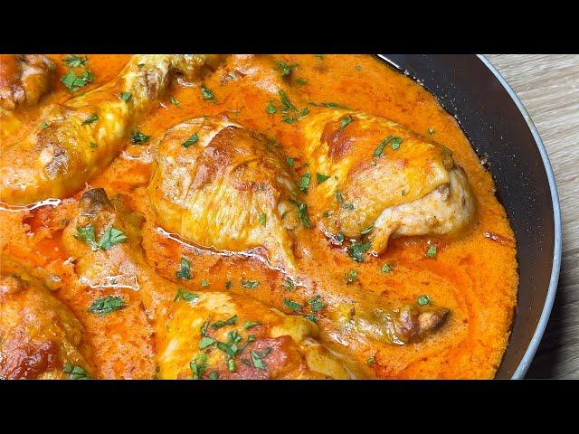 I have never eaten such delicious chicken! A Hungarian chef taught me this recipe!