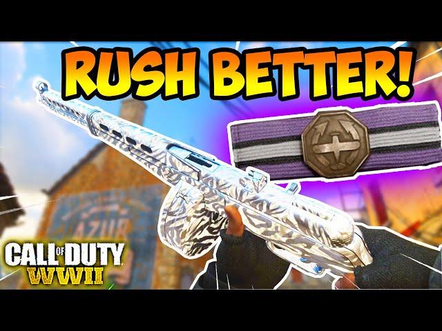 The Best Rushing Class Setup in COD WW2! (Rush Better in COD WW2 )