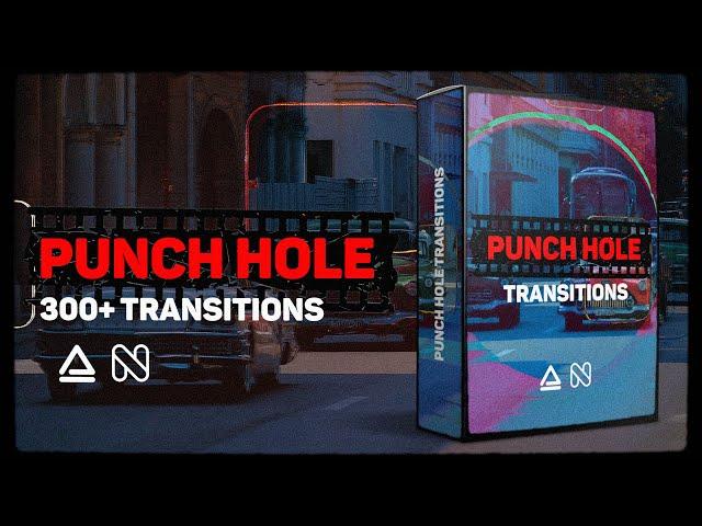 Punch Hole Transitions - Most Popular Transitions for After Effects