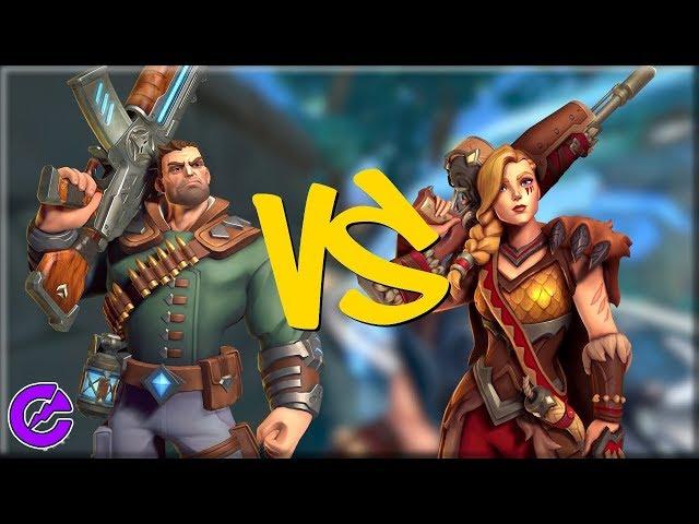 Viktor Vs Tyra Comparison | Paladins