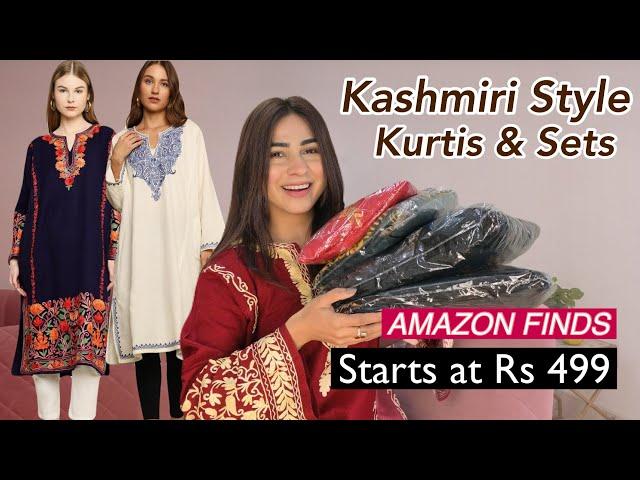 I Bought Classy Winter Kurtis & Sets from Amazon