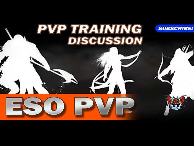 ESO PVP Discussion - Training Tips. #elderscrollsonline #pvp #training #podcast