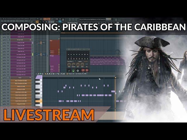 Composing Live: Pirates Of The Caribbean Medley - Part 1 - Hans Zimmer in FL Studio