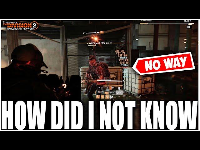 THE DIVISION 2 SECRET BOSS I NEVER KNEW ABOUT! HOW DID I NOT KNOW?  SUPER COOL EASTER EGG!