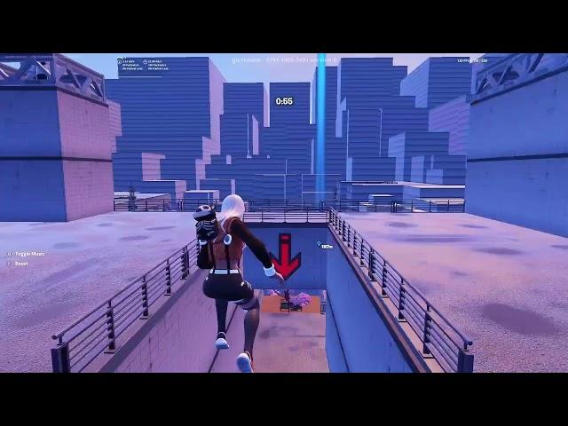 Fortnite Rift's Edge [Parkour] World Record 1:20