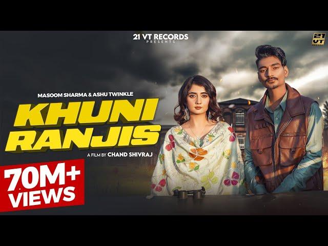 Khuni Ranjis (Full Video) Masoom Sharma, Ashu Twinkle  | Virat, Nisha Bhatt | New Haryanvi Song 2024