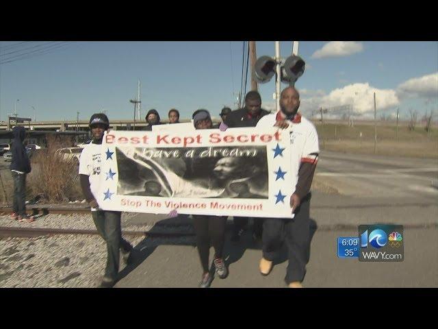 Dr. Martin Luther King Jr. march in Newport News