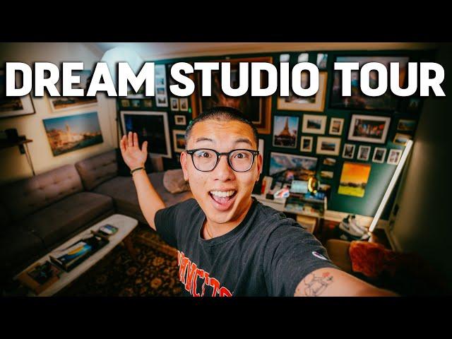 My DREAM Studio Tour Reveal 2024 – Home Office Setup