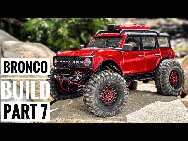 SCX24 Bronco Build Part 7 - BIGGEST UPGRADES YET - HUGE performance gains!!!