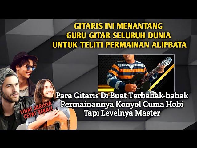 ALIP BA TA BUKAN GITARIS PROFESIONAL HANYA SOPIR FORKLIFT⁉️ TAPI SEPERTI SUDAH MAIN GITAR 10.000 JAM