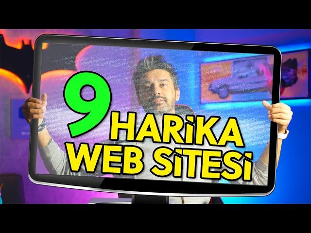 9 HARİKA WEB SİTESİ! Bu Siteler Çok İşinize Yarayacak