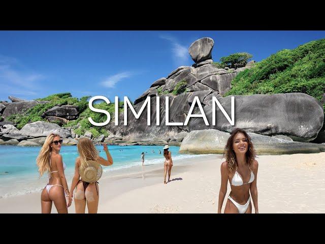 Dive into Similan’s Paradise  | 4K Island Walking Tour, Thailand 2024