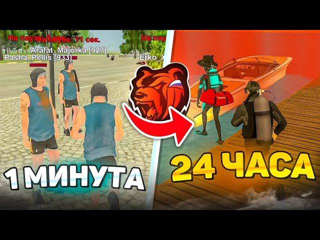 24 ЧАСА на Новом СЕРВЕРЕ БЛЕК РАША?! 24 ЧАСА НОВЫЙ СЕРВЕР BLACK RUSSIA!