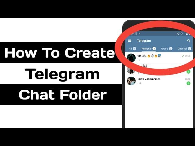 How To Create Telegram Chat Folder