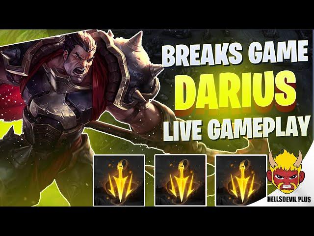 Lethal Tempo Darius Breaks The Game! - Wild Rift HellsDevil Plus Gameplay