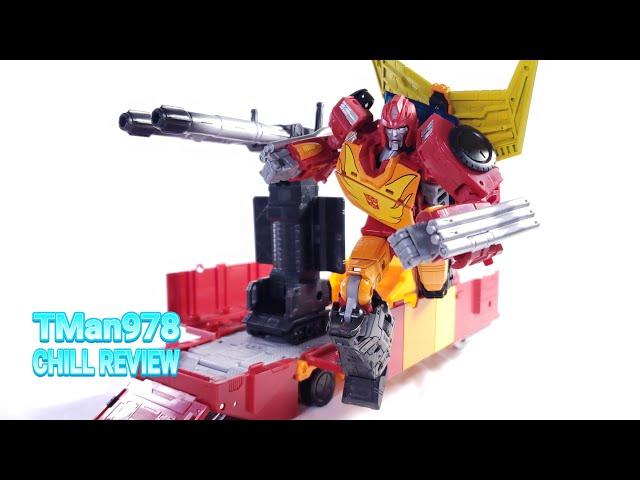 Transformers Kingdom WFC Commander Class Rodimus Prime CHILL REVIEW