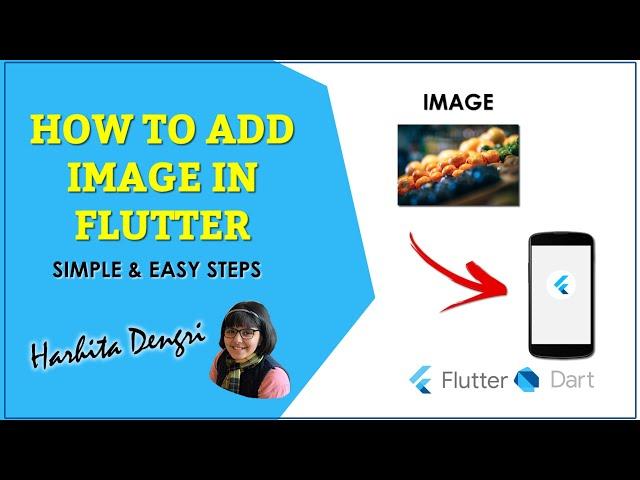 How to add image in Flutter app - [2021] - Android Studio Tutorial