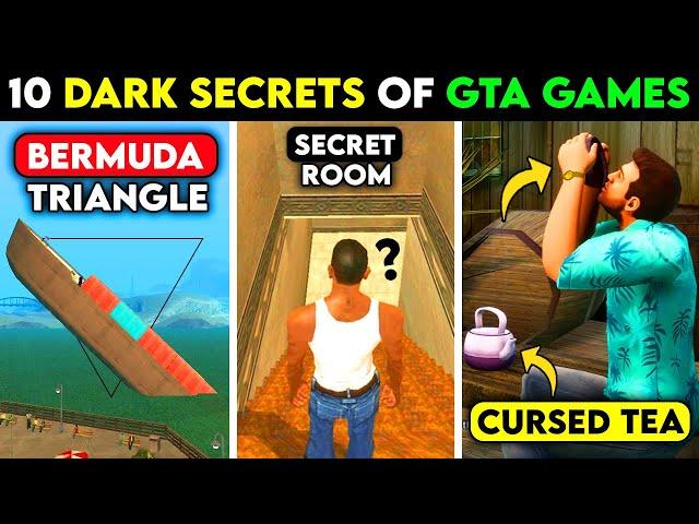 Top 10 *DARK SECRETS*  Of GTA Games That Will Blow Your Mind | GTA Conspiracy Theories  Part 5