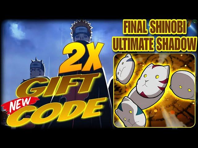 Final Shinobi: Ultimate Shadow New 2X Gift Code  Naruto Idle RPG - Android