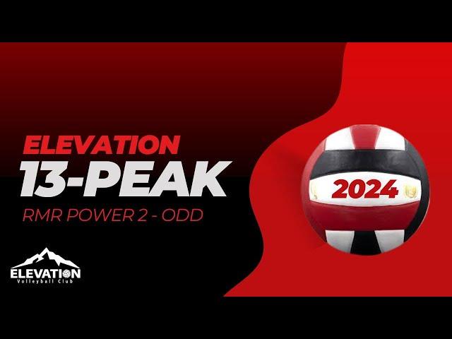 RMR Power 2: 13 - Peak vs 5 Star Volleyball 13’s