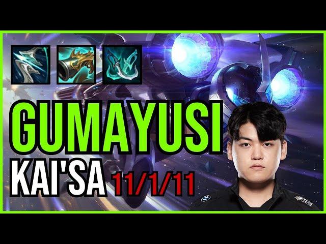 GUMAYUSI - KAI'SA - KR Challenger - Patch 11.3