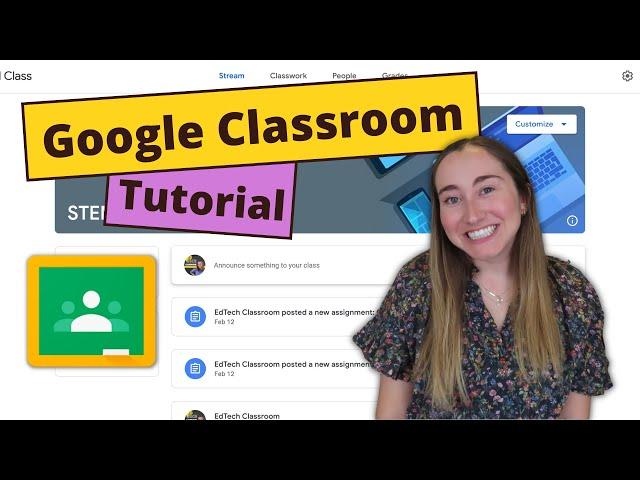 GOOGLE CLASSROOM Tutorial for Teachers (2022) | Learn How to Use Google Classroom for Beginners