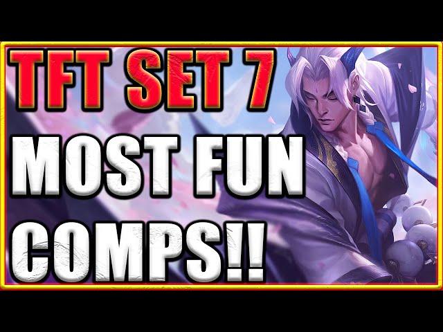 Top 5 Best Comps in TFT Set 7 PBE! (Most fun comps)