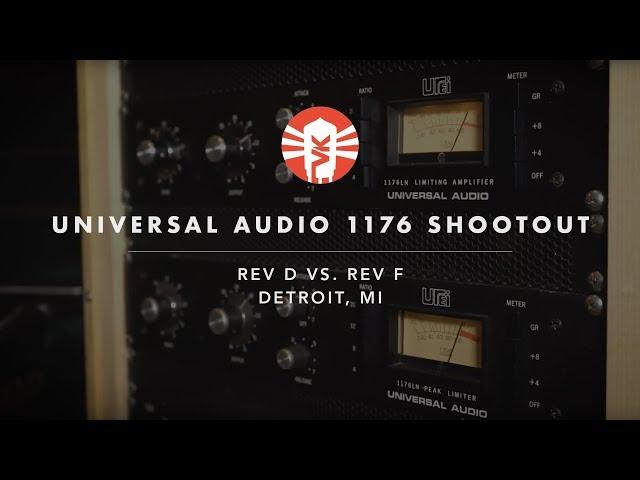 Universal Audio 1176 Compressor Shootout - Rev D vs. Rev F