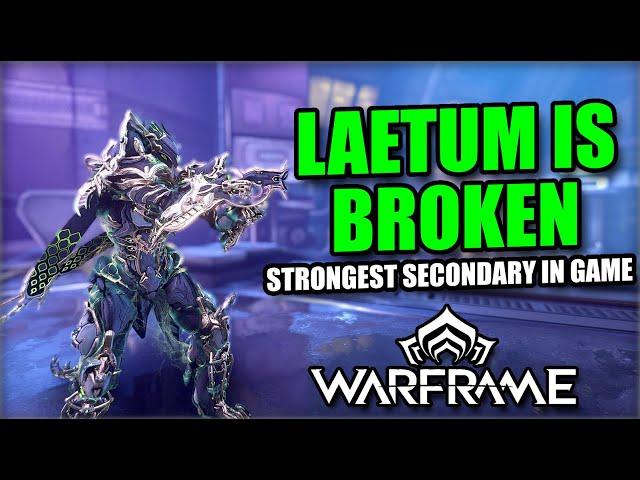 STRONGEST GUN IN WARFRAME! Laetum Build | Warframe 2024