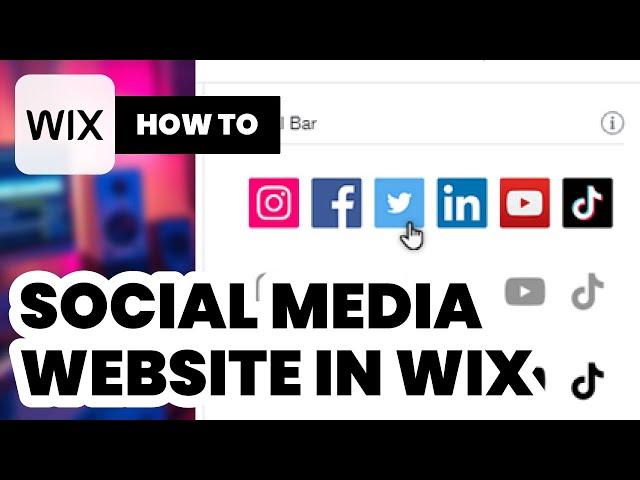 How to Make Social Media Website in Wix (2024) - Beginner Tutorial