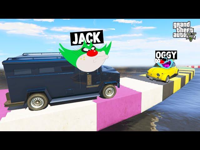 OGGY AND JACK PLAYING NEW CURVE FACE TO FACE (GTA 5 Funny Moments)