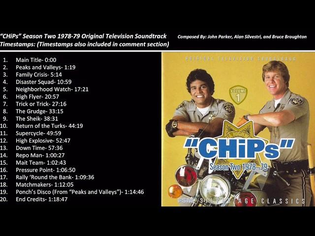 CHiPs Season Two Soundtrack - Official Remastered Version