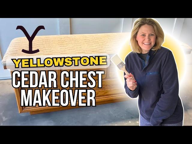 Yellowstone-Inspired Cedar Chest: High-End Makeover on a Budget