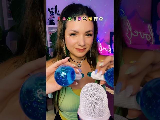 new asmr emoji challenge  w @ASMRMissMi #shorts #asmrshorts #asmr