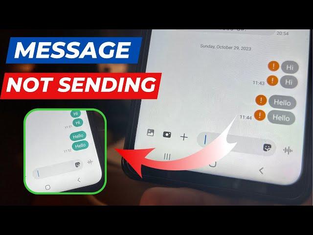How To Fix Message Not Sending Problem Error on Android
