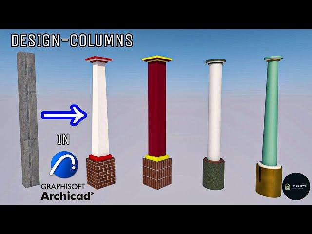 Easy Way To Design Column In Archicad