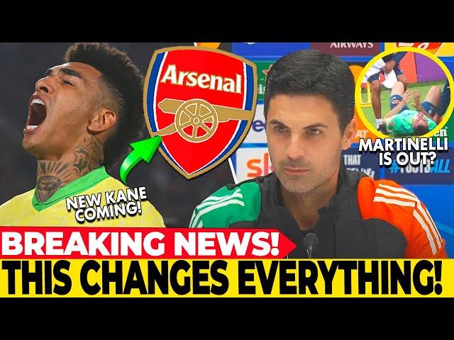 URGENT! TERRIBLE NEWS FROM BRAZIL! AND ARSENAL CONFIRMS NEW STAR SIMILAR TO HARRY KANE! ARSENAL NEWS