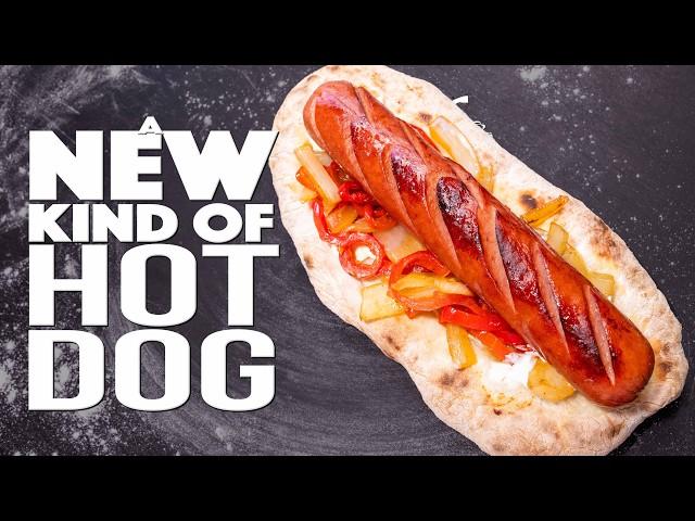 A NEW KIND OF HOT DOG LIKE YOU'VE NEVER SEEN BEFORE  (PERFECT FOR SUMMER!) | SAM THE COOKING GUY