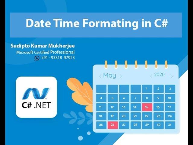 Using DateTime Formating In C#