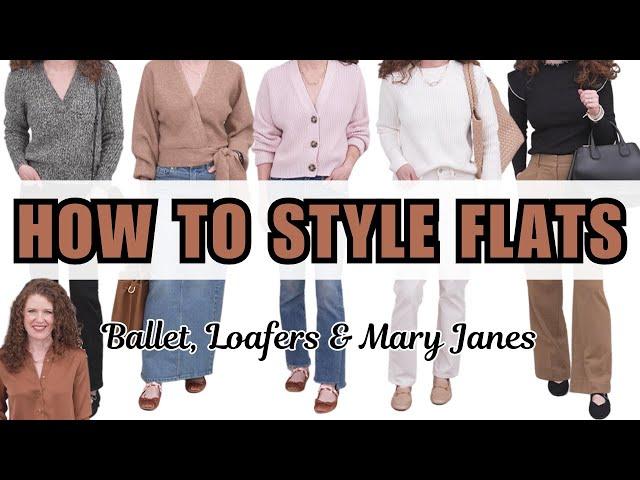 How To Style Flats For Fall 2023 / The Biggest Fall Shoe Trends: Ballet Flats, Loafers & Mary Jane