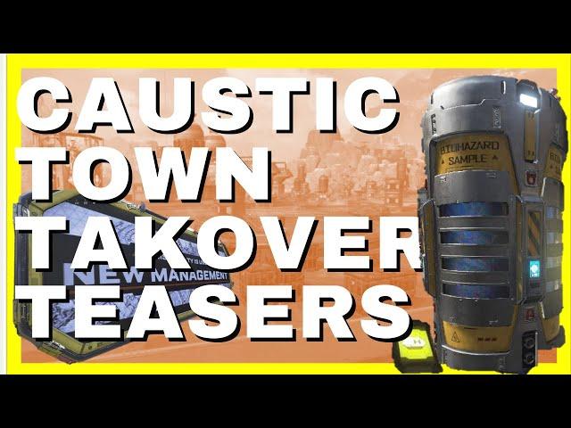 All Caustic Town Takeover Teasers | Apex Legends Season 8