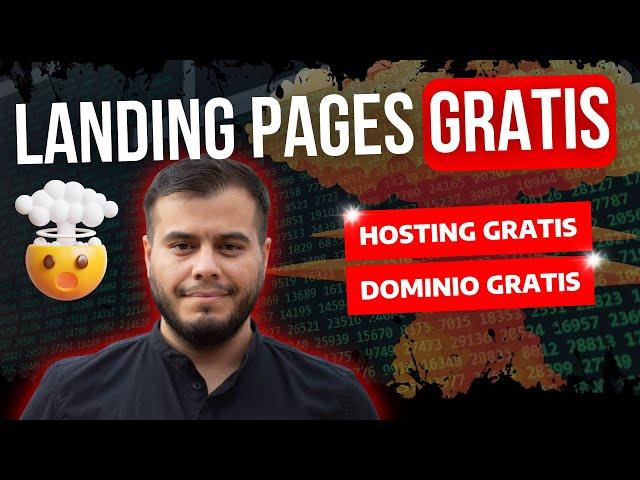 Como crear una Landing Page Gratis | Hosting y Dominio Gratuitos