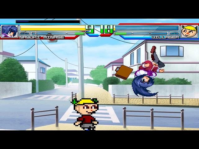 NICK54222 MUGEN: Nayuki Minase (me) VS Villager