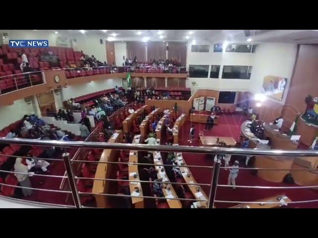 WATCH: Obasa Absent As Meranda Presides Over Lagos Assembly Plenary