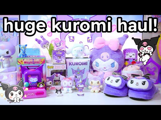 Kawaii Kuromi Unboxing 2024! Martube speakers, slippers, blind boxes & lots of kuromi stuff!